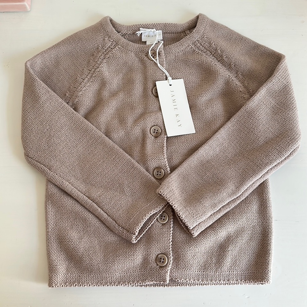 Jamie Kay Simple Cardigan size 2Y